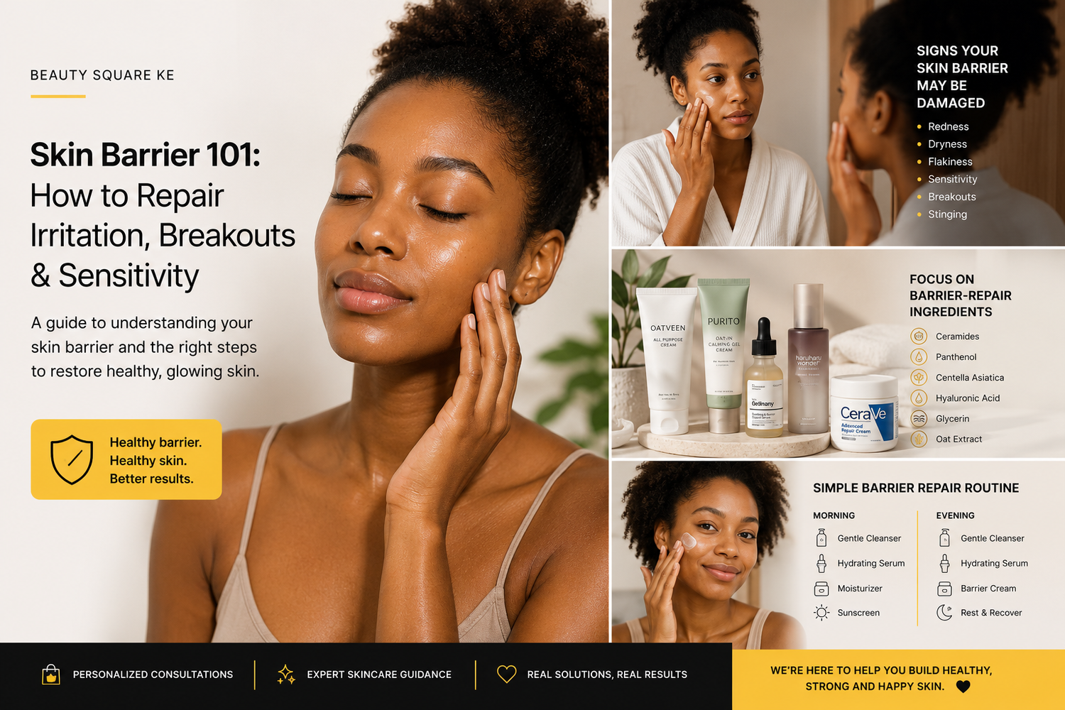 Skin Barrier 101: Fix Irritation, Breakouts & Sensitivity Fast