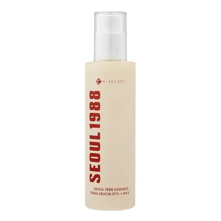 K-SECRET SEOUL 1988 CREAM SNAIL MUCIN 93% + RICE 100ML