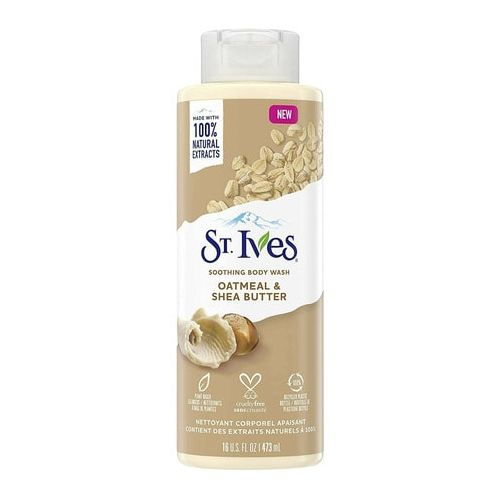 ST. IVES SHEA BUTTER AND OATMEAL 450ml