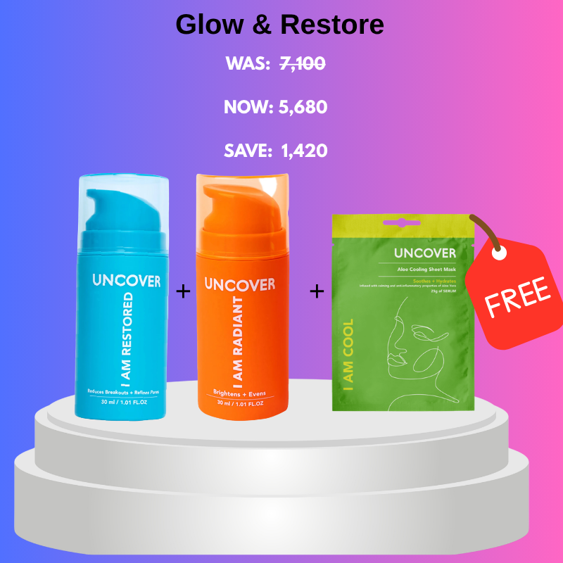 Uncover Glow & Restore Bundle