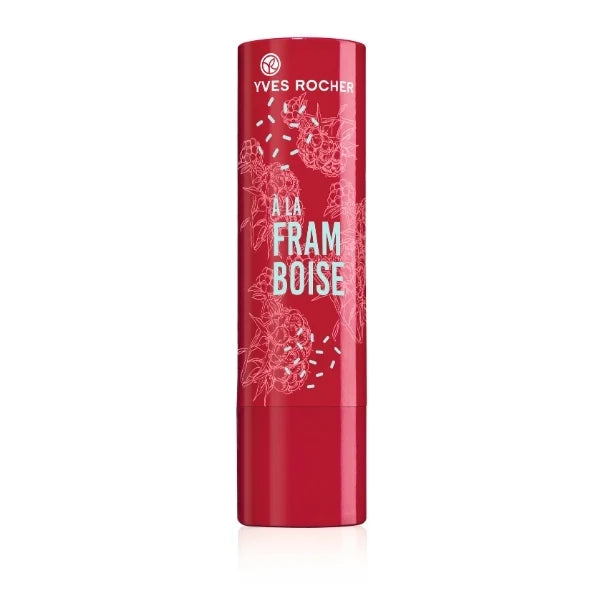 YVES ROCHER NOURISHING LIPBALM-RASPBERRY