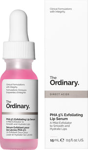 THE ORDINARY PHA 5% EXFOLIATING LIP SERUM 15ML