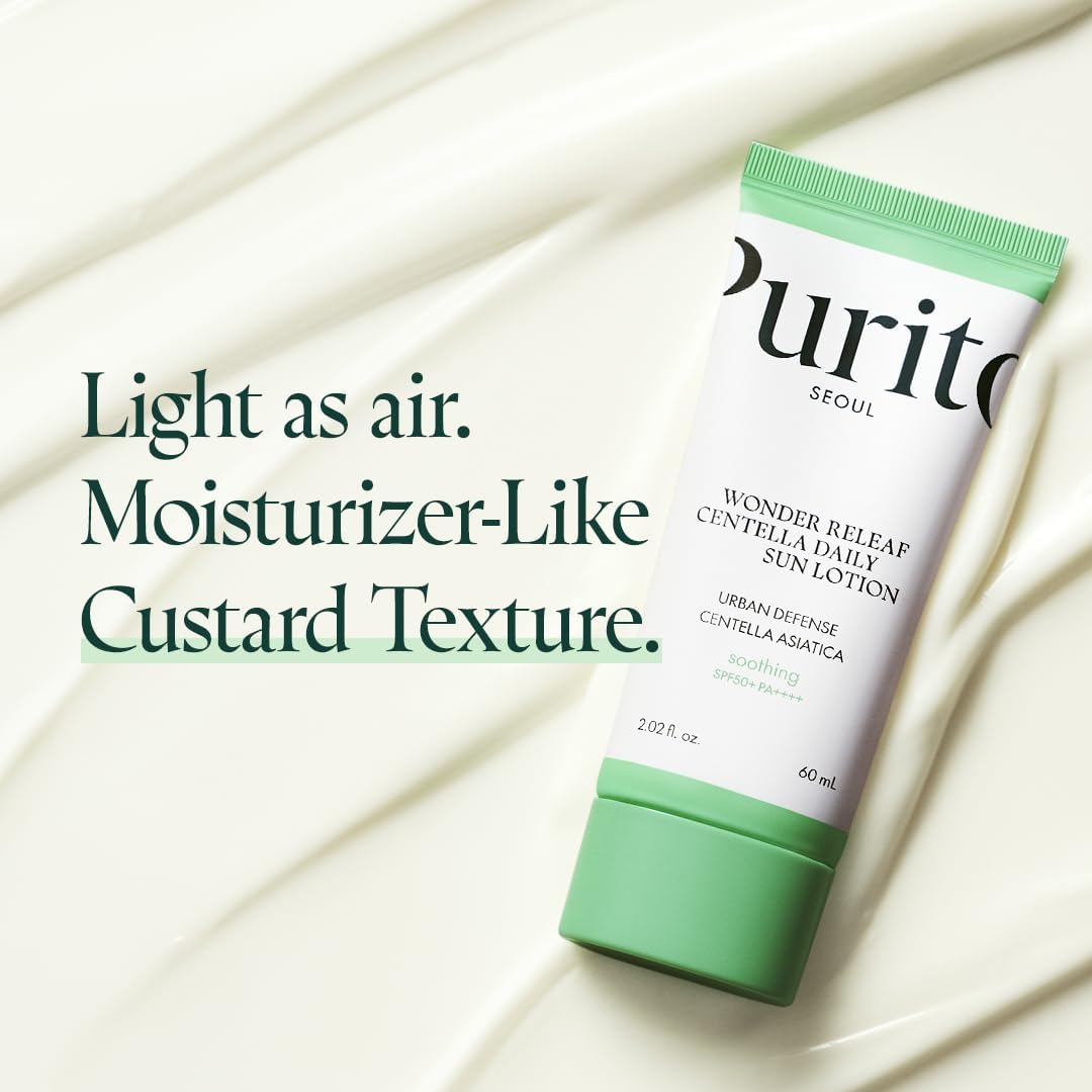 PURITO WONDER RELEAF CENTELLA SERUM DAILY SUN LOTION 60ML