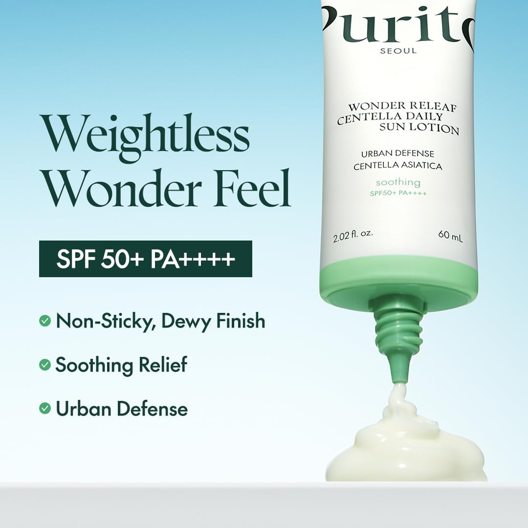 PURITO WONDER RELEAF CENTELLA SERUM DAILY SUN LOTION 60ML