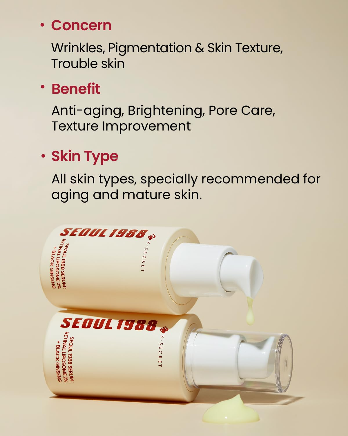 SEOUL 1988 BLACK GINSENG SERUM 30ML