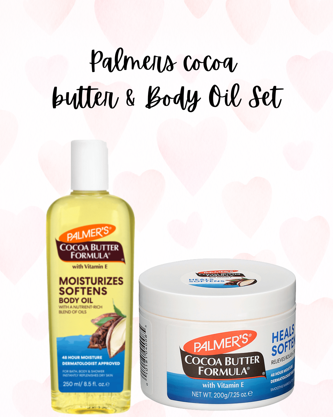 Palmers Butter & Body Oil Set