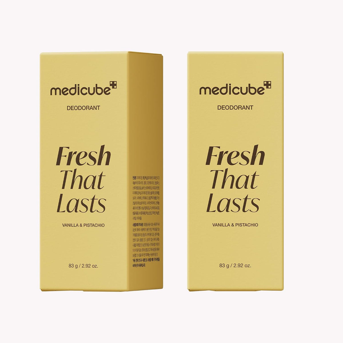MEDICUBE DEODORANT FRESH THAT LASTS VANILLA & PISTACHIO 83G