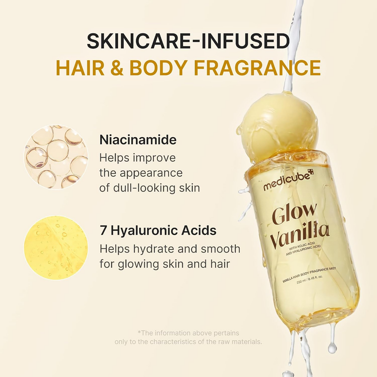 MEDICUBE VANILLA HAIR BODY FRAGRANCE MIST 100ML