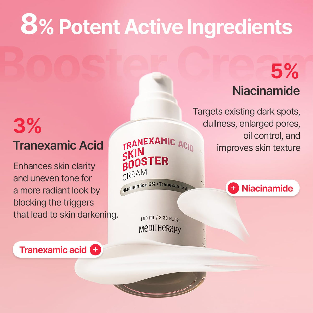 MEDITHERAPY TRANEXAMIC ACID SKIN BOOSTER CREAM 100ML