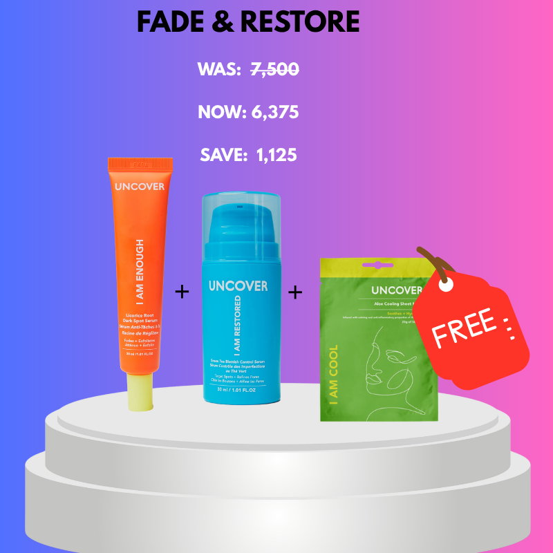 UNCOVER FADE & GLOW BUNDLE