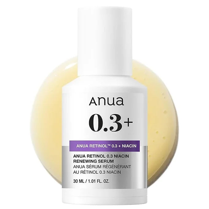 ANUA NANO RETINOL 0.3% + NIACIN RENEWING SERUM 30ML