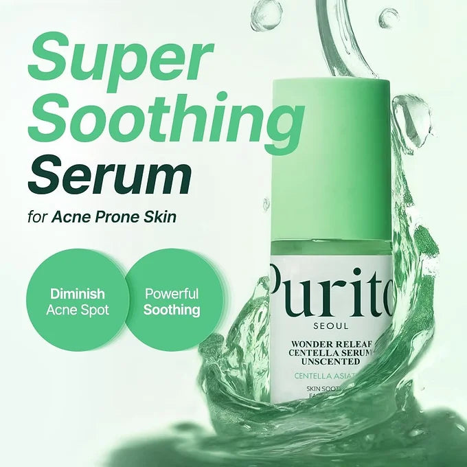 PURITO WONDER RELEAF CENTELLA UNSCENTED SERUM 60ml