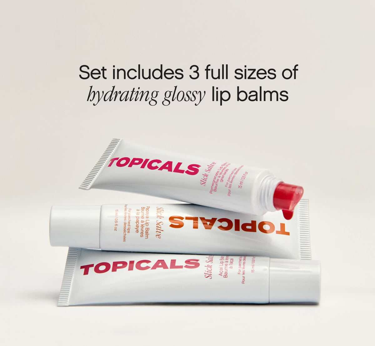 TOPICALS SLICK LIP TRIO SET