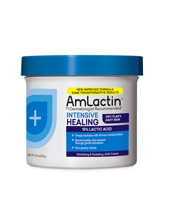 AMLACTIN 15% LACTIC ACID INTENSIVE HEALING AHA CREAM 340g