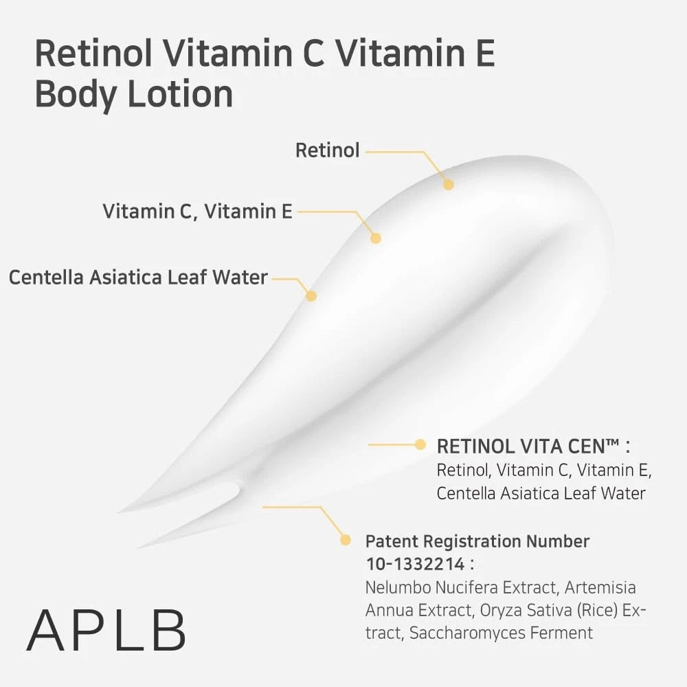 APLB RETINOL VITAMIN C VITAMIN E BODY LOTION