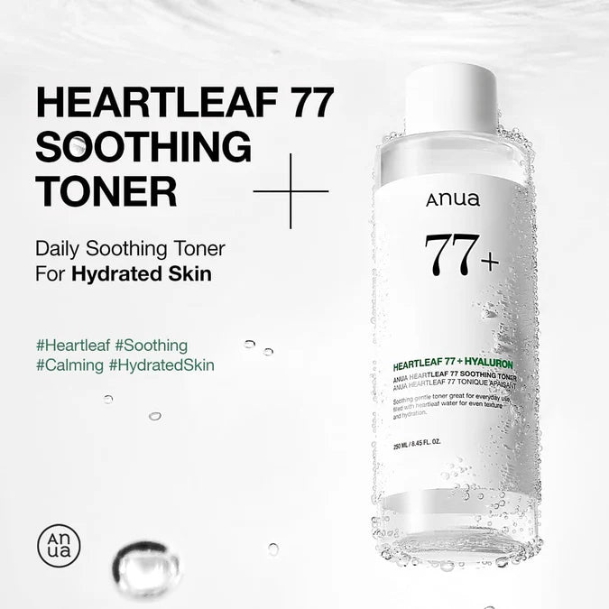 Anua Heartleaf 77 Soothing Skin Toner 250ML