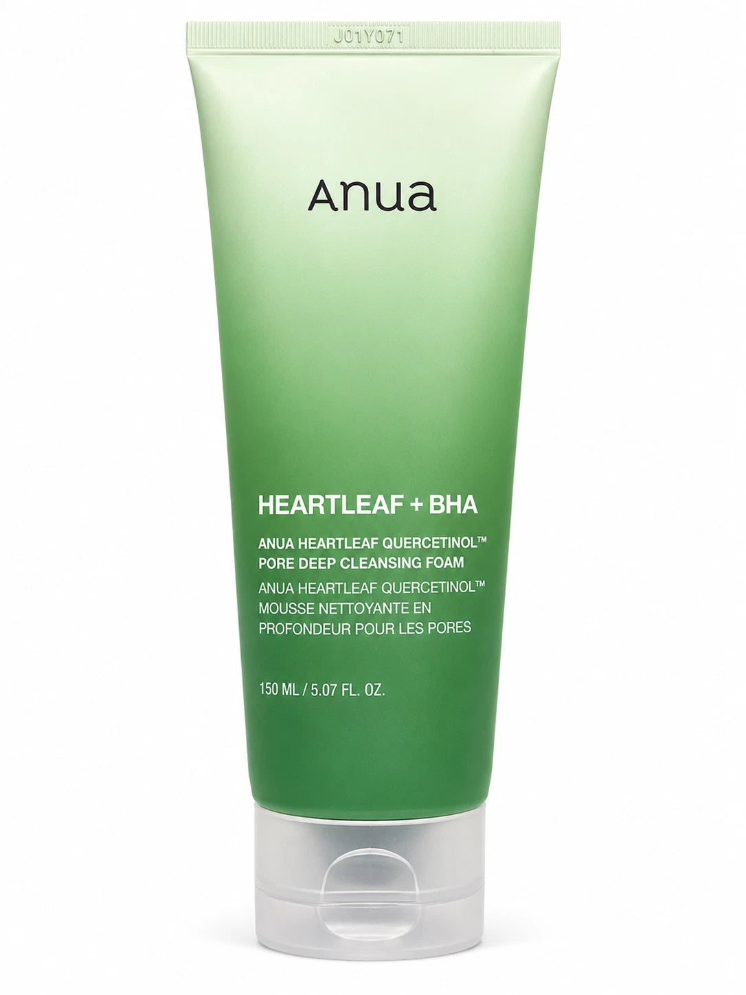 ANUA HEARTLEAF QUERCETINOL PORE DEEP CLEANSING FOAM 150ML