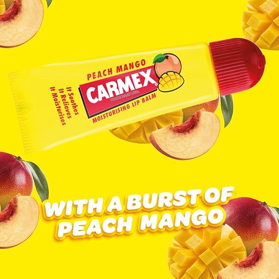 CARMEX LIP BALM-PEACH & MANGO