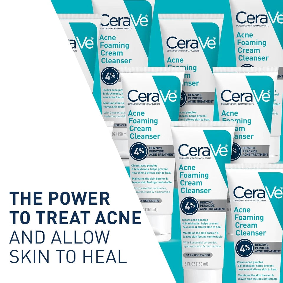 CERAVE ACNE FOAMING CLEANSER 4%