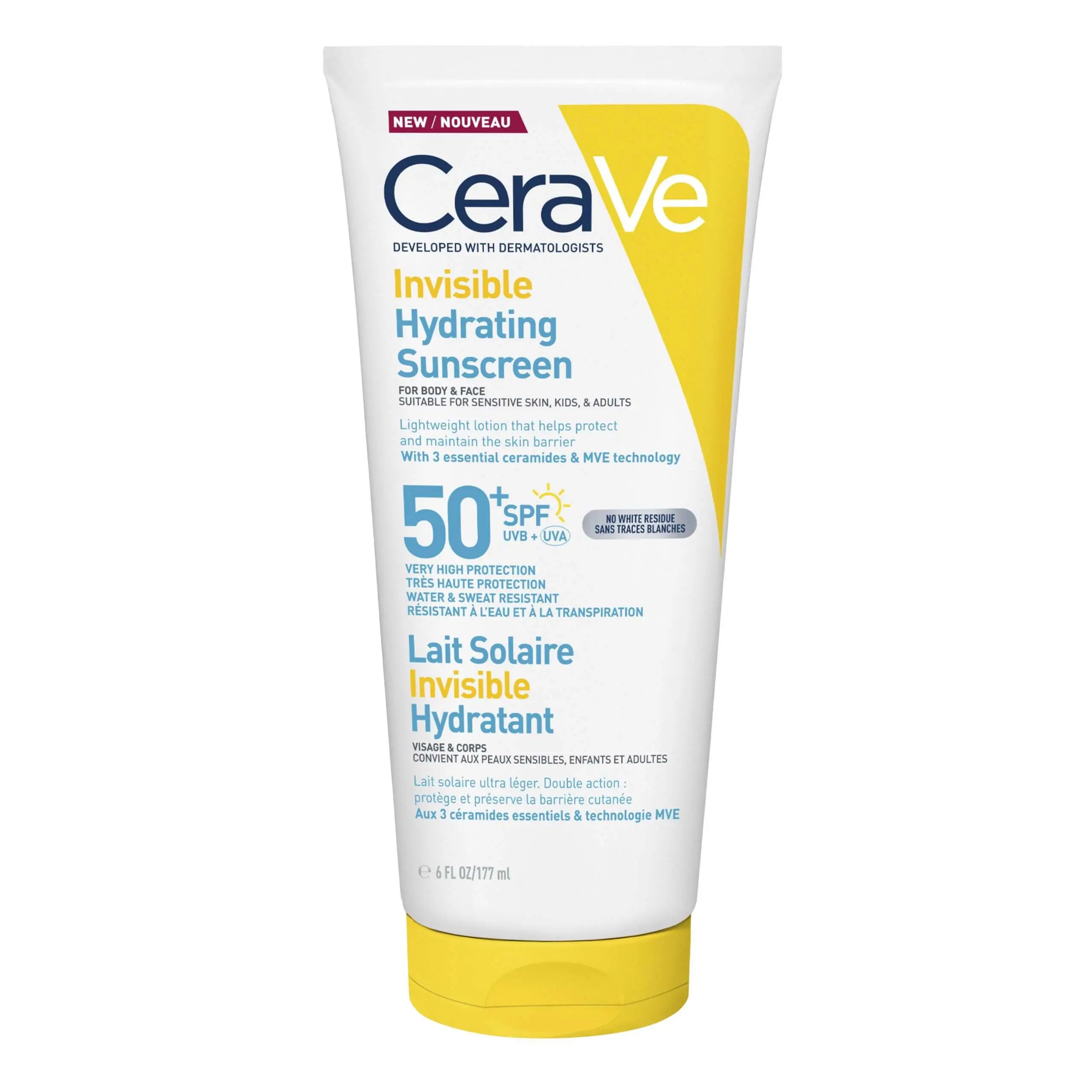CERAVE INVISIBLE HYDRATING SUNSCREEN
