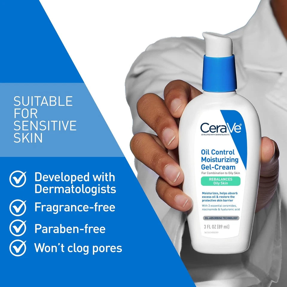 CERAVE OIL CONTROL MOISTURIZING GEL CREAM