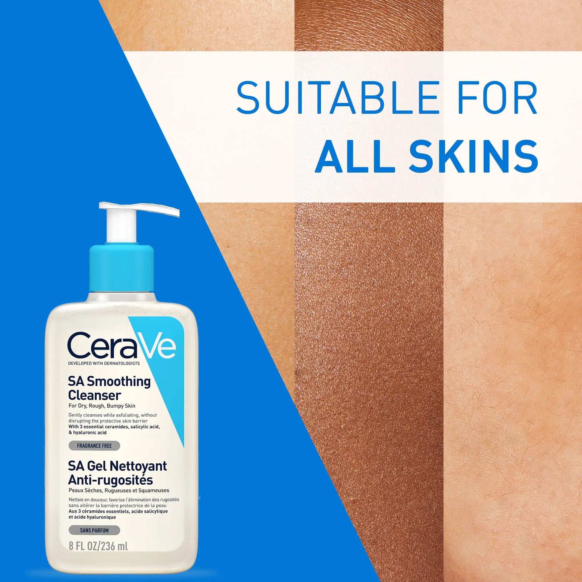 CERAVE SA SMOOTHING CLEANSER 236ML