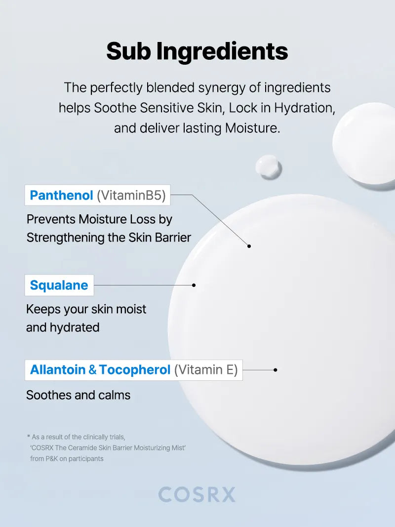 COSRX CERAMIDE SKIN BARRIER MOISTIRIZING MIST 120ML