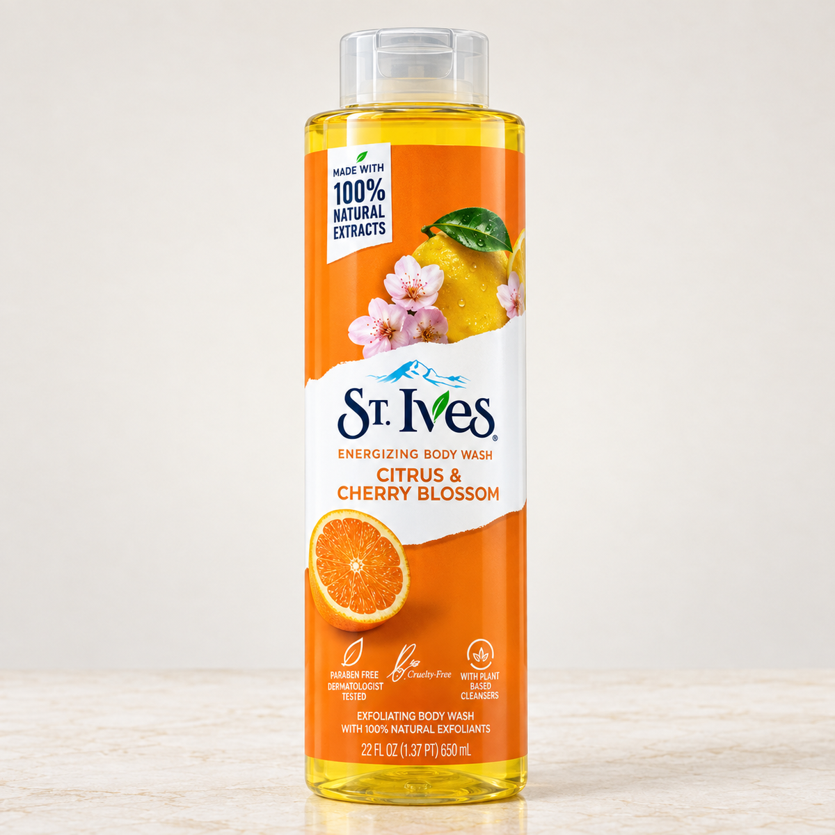 ST. IVES CITRUS AND CHERRY BLOSSOM 650ML