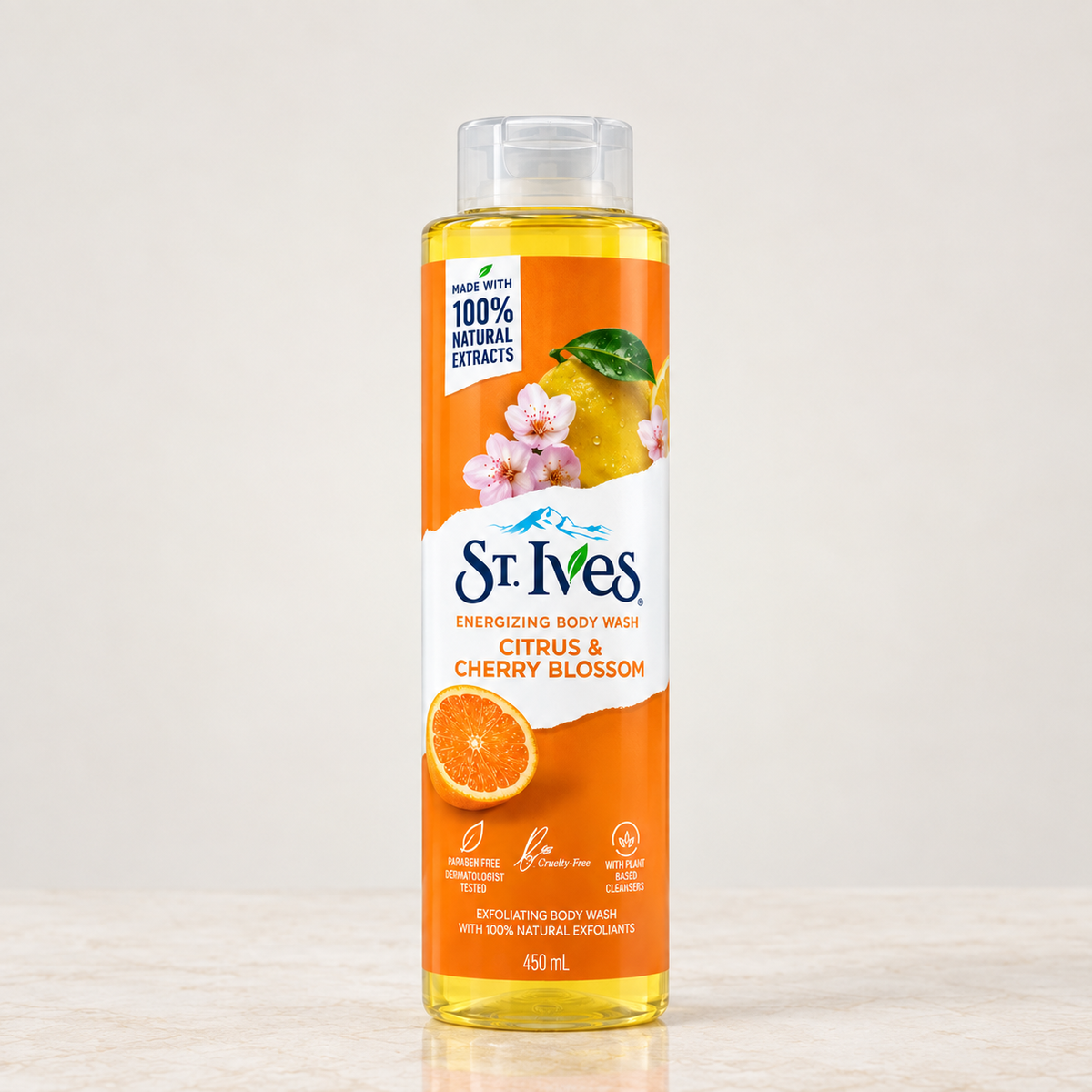 ST. IVES CITRUS AND CHERRY BLOSSOM 450ML