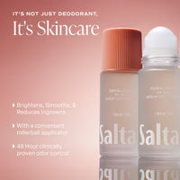 SALTAIR 5% AHA SERUM DEODORANT GEL - CORAL COAST