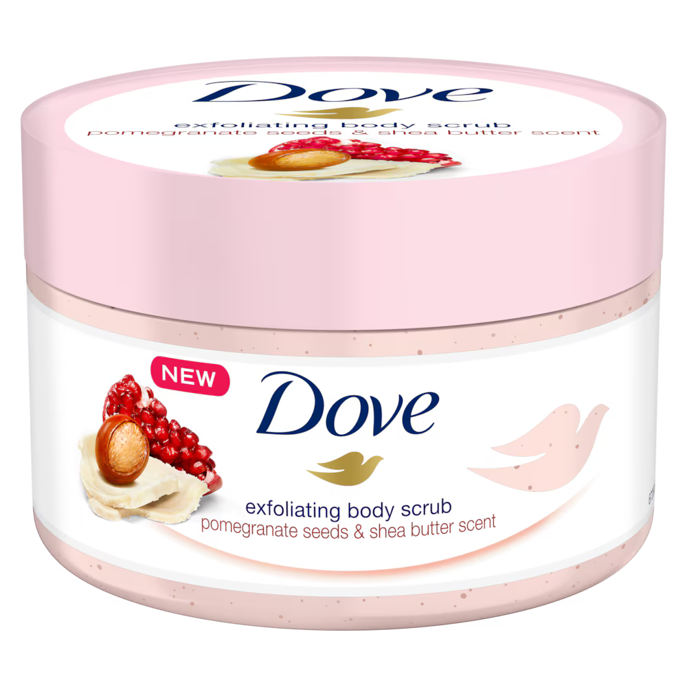 DOVE POMEGRANATE SCRUB