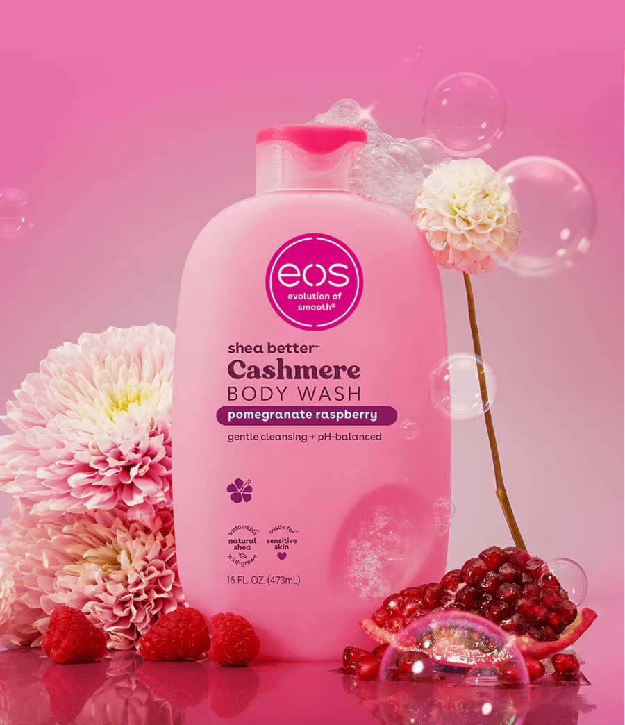 EOS POMEGRANATE RASPBERRY BODY WASH