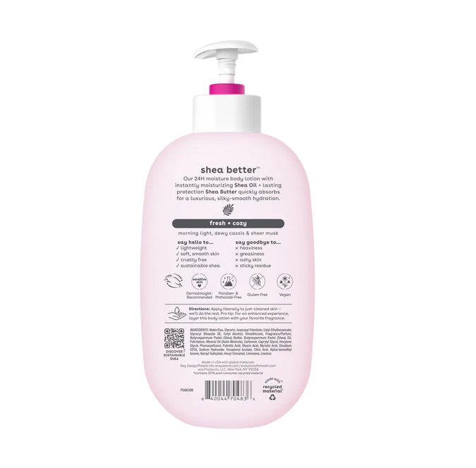 EOS BODY LOTION -FRESH AND COZY