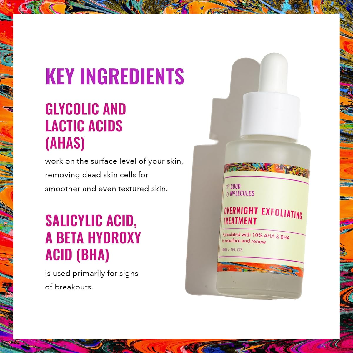 GOOD MOLECULES OVERNIGHT EXFOLIATING TREATMENT