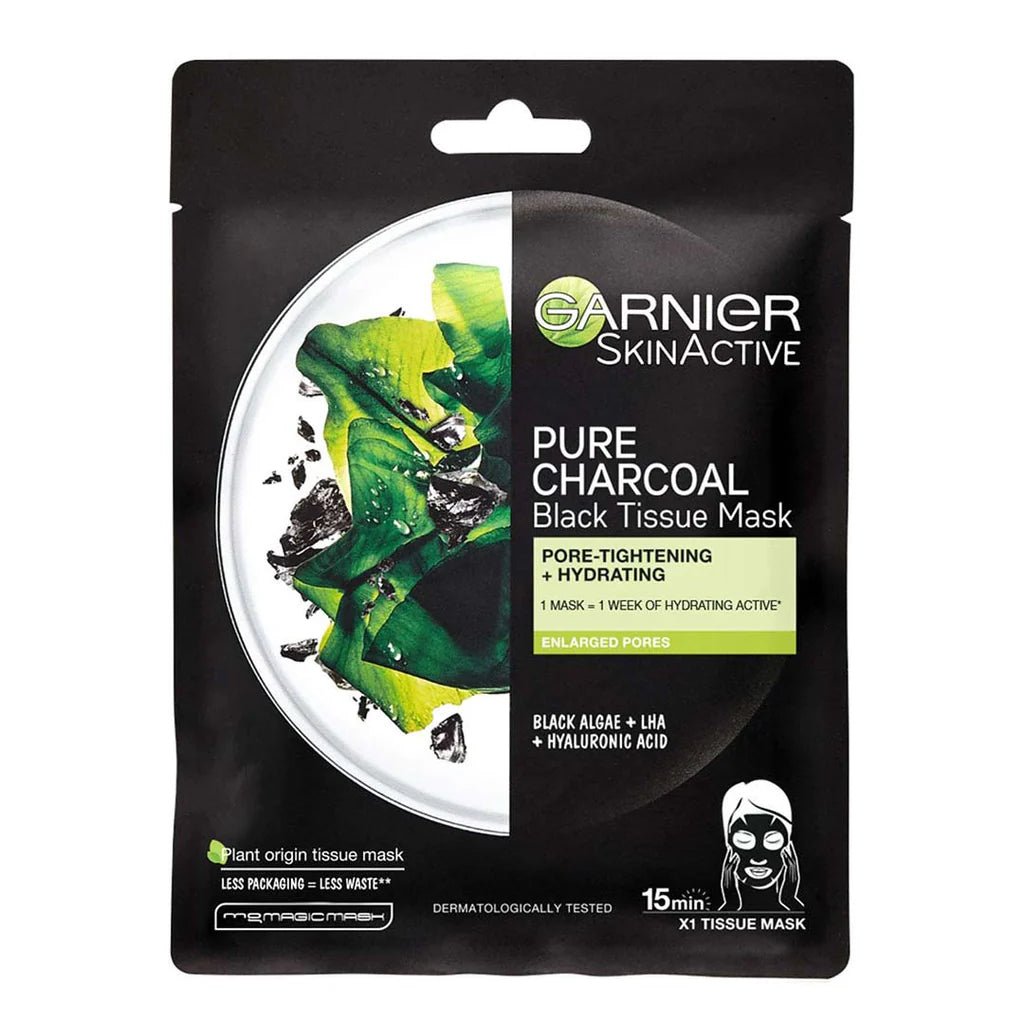 GARNIER PURE CHARCOAL SHEET MASK