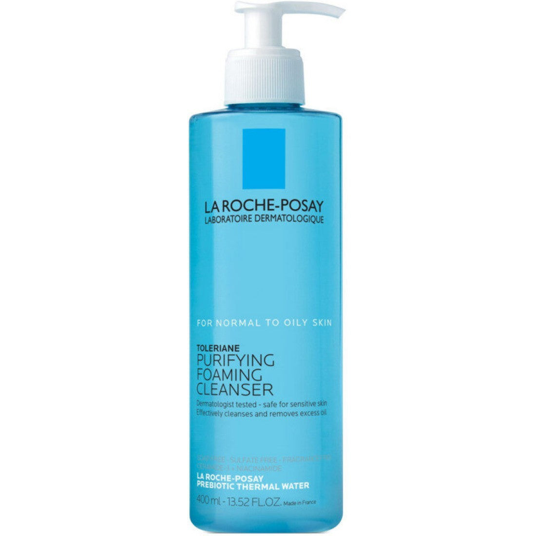 LA ROCHE POSAY TOLERIANE PURIFYING FOAMING CLEANSER 400ML