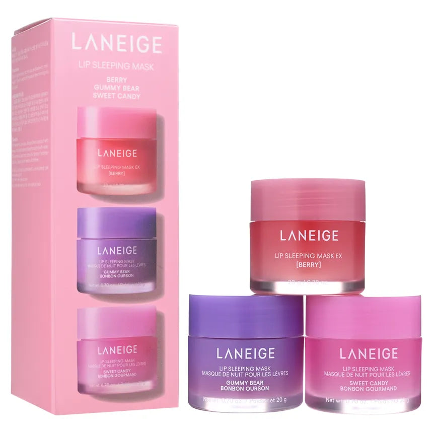 LANEIGE LIP SLEEPING MASK TRIO SET 3PCS