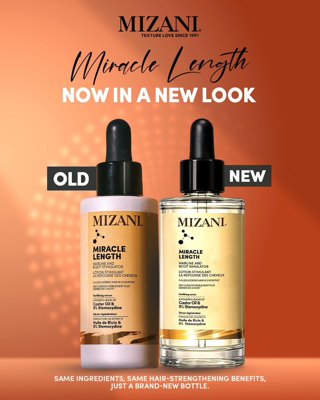 Mizani Miracle Length Hairline and Root Stimulator 90ml