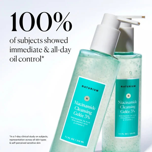 NATURIUM NIACINAMIDE CLEANSING GELÉE 3% - 210ML
