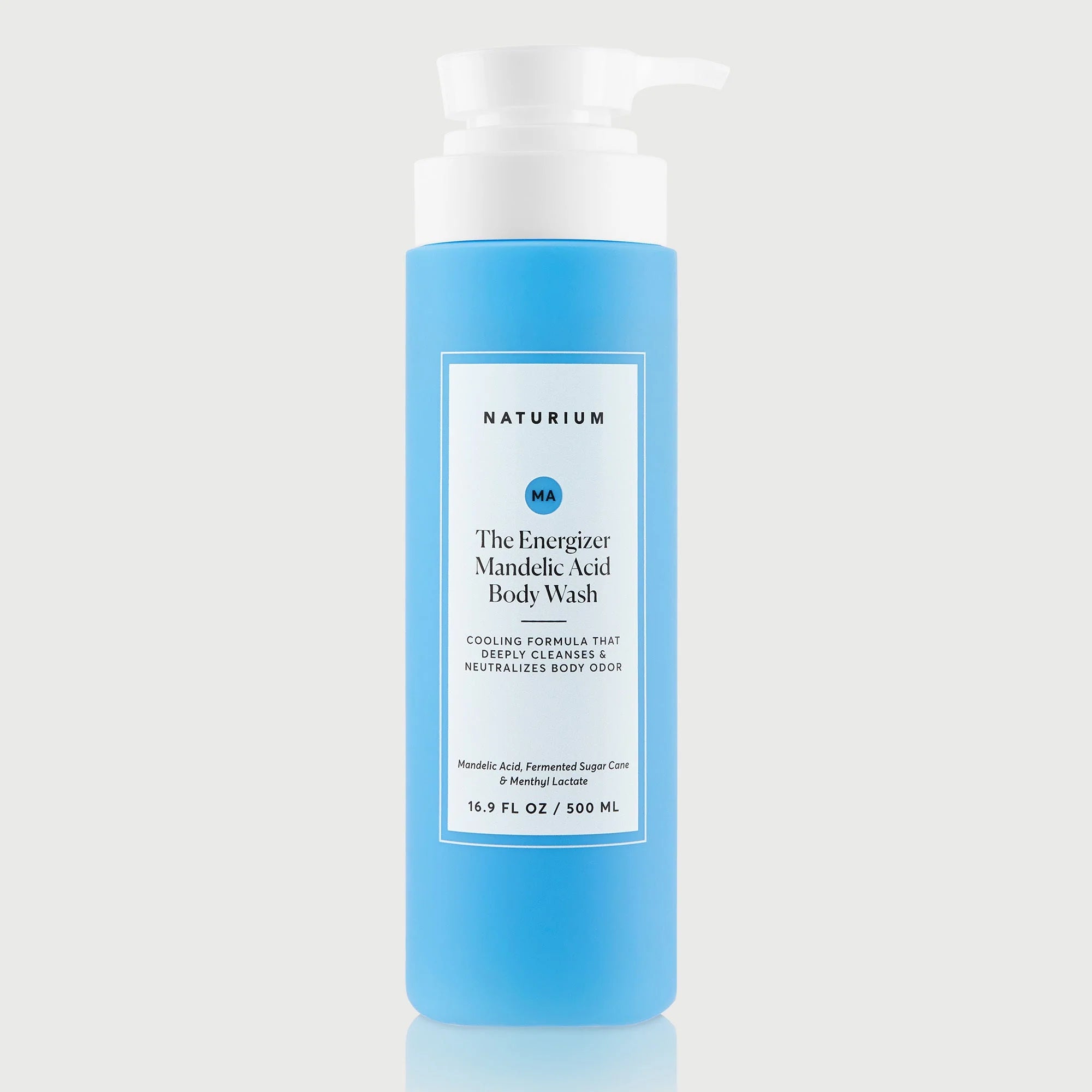 NATURIUM THE PURIFIER MANDELIC SERUM BODY WASH 500ML
