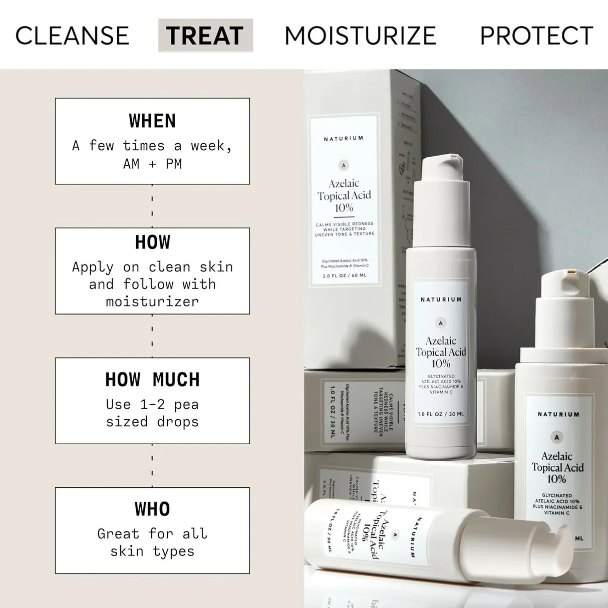 NATURIUM AZELAIC EMULSION 30ML