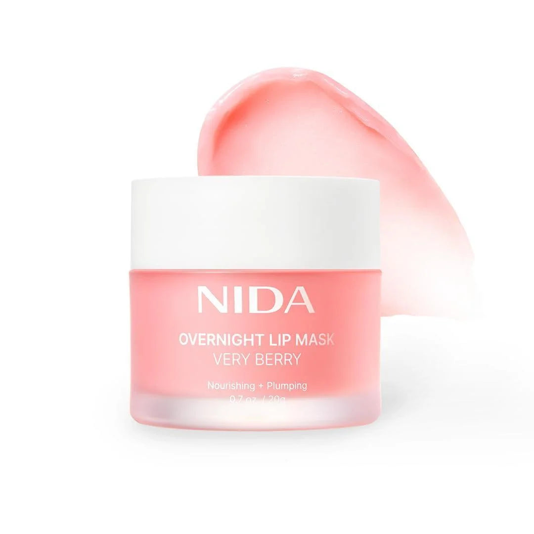 NIDA OVERNIGHT LIP MASK -BERRY 20G
