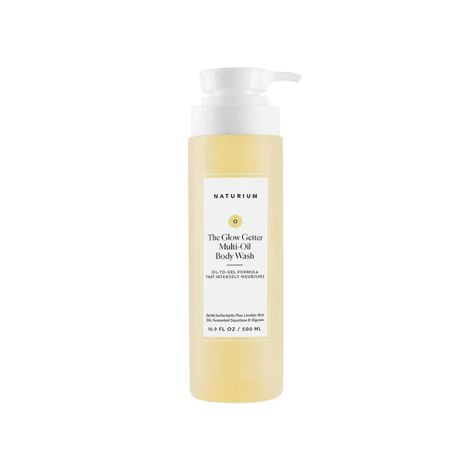 NATURIUM THE GLOW GETTER MULTI-OIL HYDRATING BODY WASH