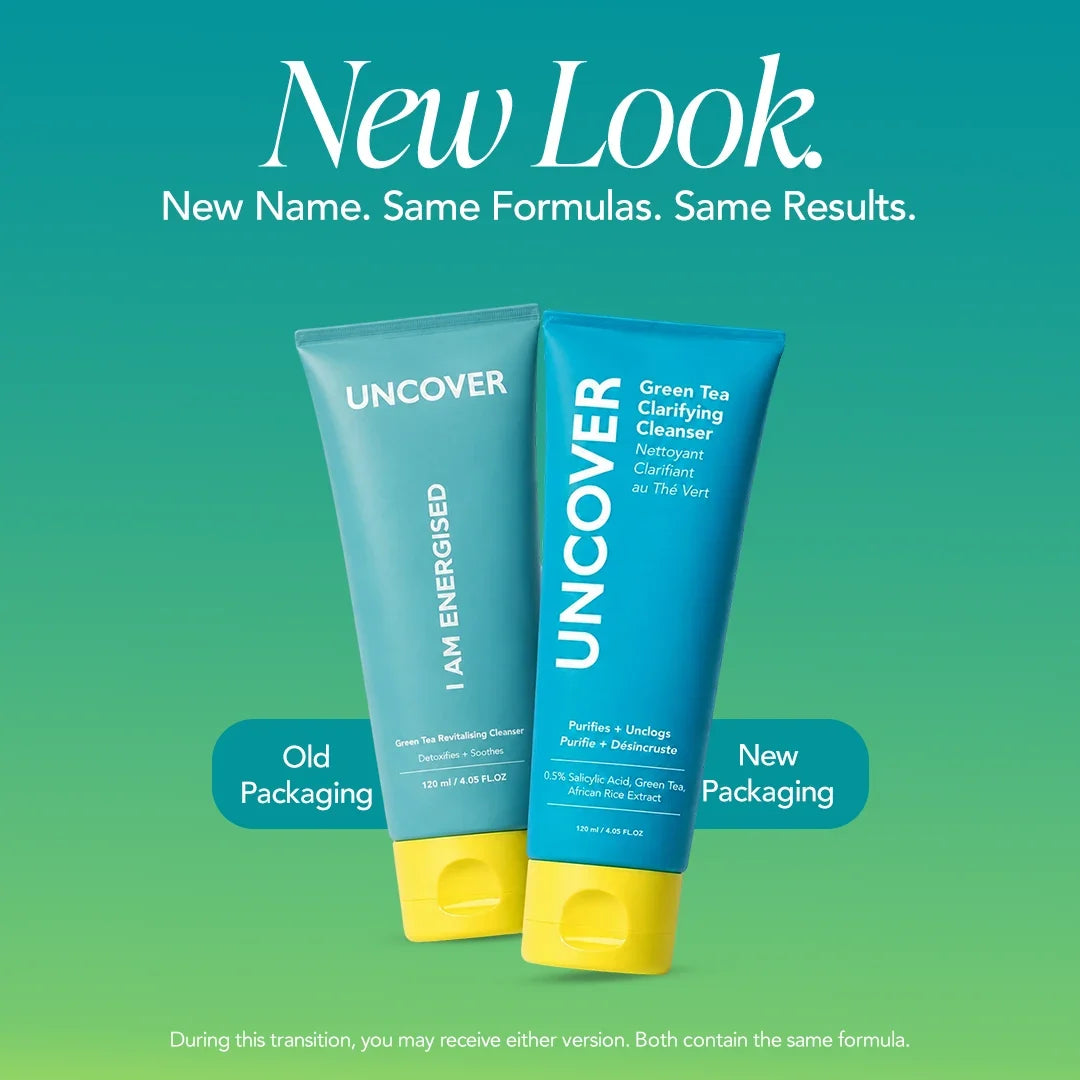 UNCOVER GREEN TEA REVATILIZING CLEANSER 120ML