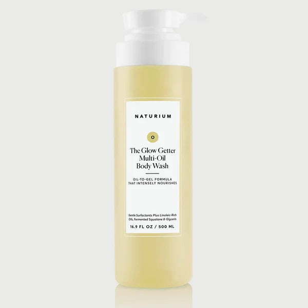 NATURIUM THE GLOW GETTER MULTI-OIL HYDRATING BODY WASH