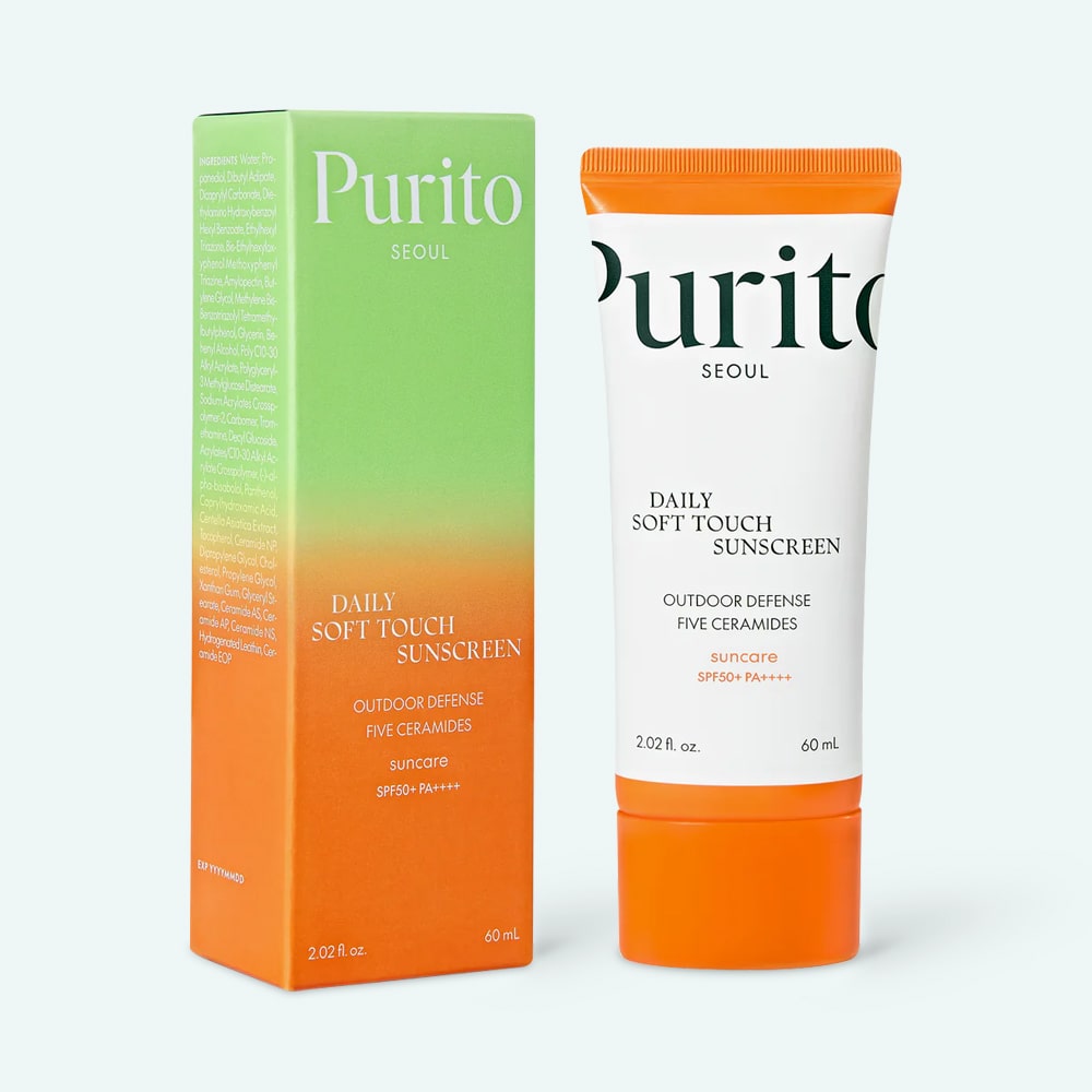 PURITO DAILY SOFT TOUCH SUNSCREEN SPF 50 - 60ML