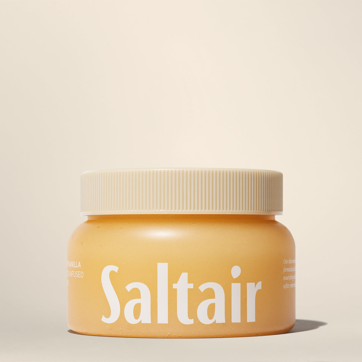 Saltair Vitamin C Oil-Infused Body Scrub in Salt Water Vanilla, 524 g