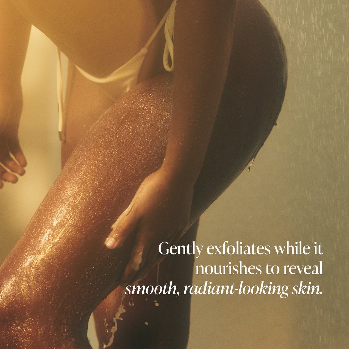 Saltair Vitamin C exfoliating body scrub lifestyle image