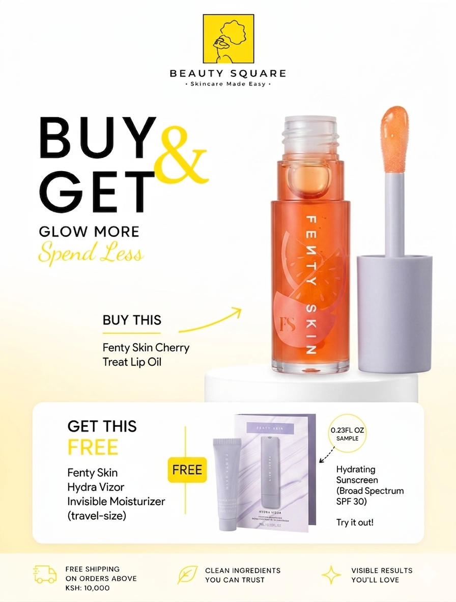 FENTY HYDRATING + STRENGTHENING LIP OIL MELON TREAT