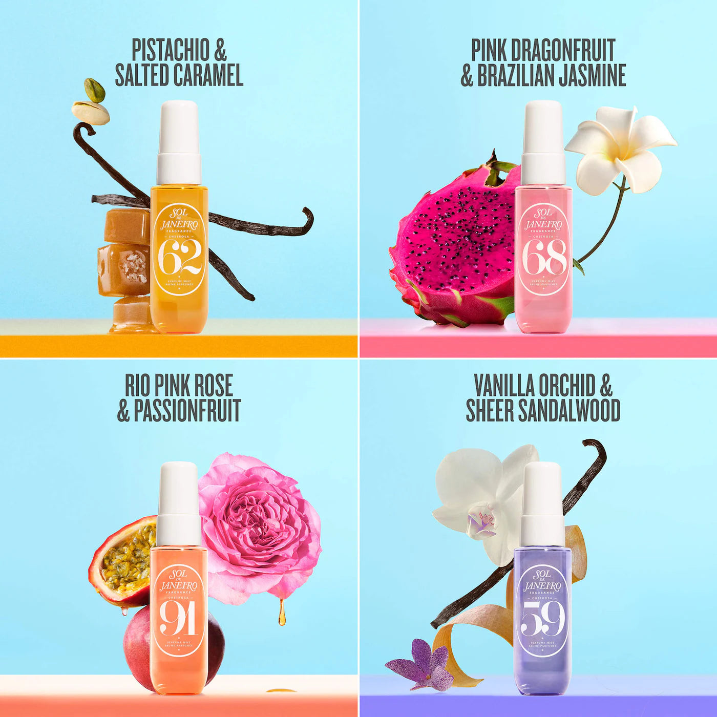 SOL DE JANEIRO CHEIROSA PERFUME MIST 30ML DISCOVERY GIFT SET